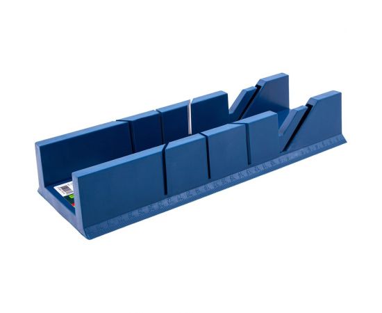 Стусло СИБРТЕХ 300x65 мм, пластиковое, 4 угла для запила 22571 – изображение 2