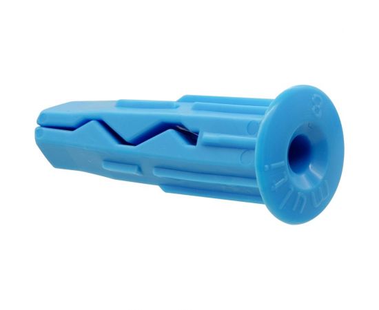 Универсальный нейлоновый дюбель ЕВРОПАРТНЕР синий, multi pro, 8x32 мм, 25 шт. RB3 0126 – изображение 2