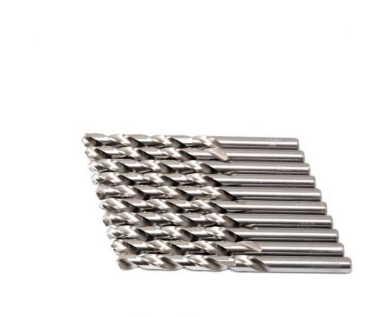 Сверло по металлу (10 шт; 8 мм; HSS; пластиковый футляр) ROCKFORCE RF-DSP80 – изображение 2