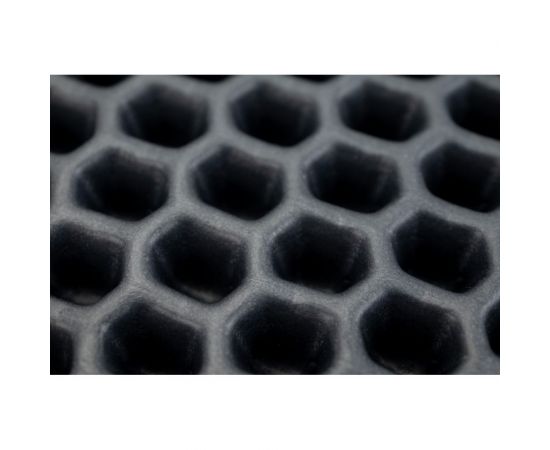 Ковры в салон автомобиля Eva Smart citroen c4 ii 2011 - эва сота бежевые c красной окантовкой 1151-A1A7-S – изображение 3