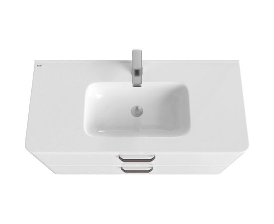 Напольная тумба с умывальником IDDIS Brick белая, 100 см BRI10WFi95K – изображение 3