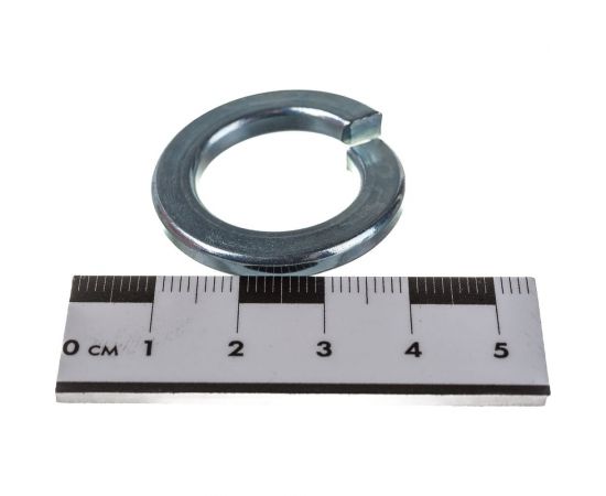 Пружинная шайба ЦКИ DIN 127, М20 гровер, Ц 100 шт 61224 – изображение 3