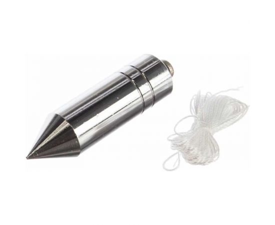 Цилиндрический отвес (400 г, шнур 5 м) MATRIX 84889 – изображение 3