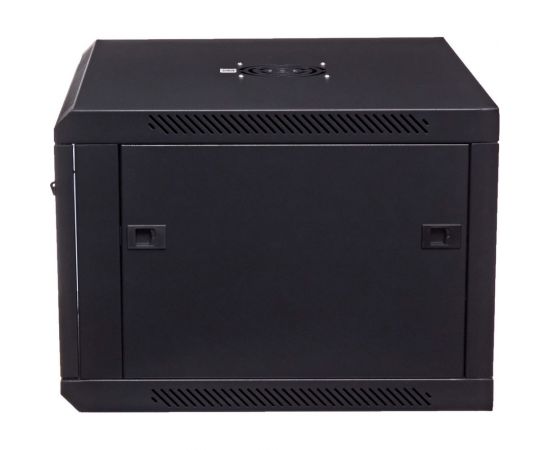 Серверный настенный шкаф W&T 6U 600х500 19 дюймов черный C066050BWTWOF – изображение 4