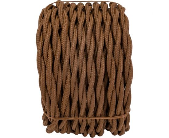 Провод Bironi 2x1,5, коричневый, матовый, 10 метров B1-424-72-10 – изображение 4