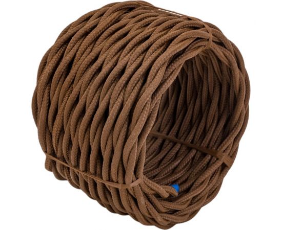 Провод Bironi 2x1,5, коричневый, матовый, 10 метров B1-424-72-10 – изображение 5