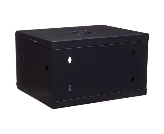 Серверный настенный шкаф W&T 6U 600х500 19 дюймов черный C066050BWTWOF – изображение 6