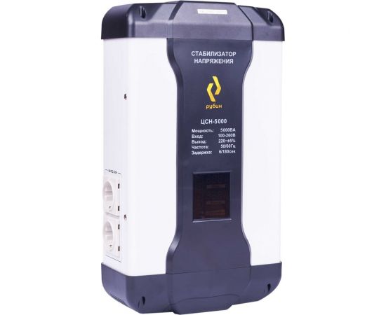 Однофазный стабилизатор напряжения Рубин ЦСН 5 000 (5000ва) РЭ-ЦСН 5000 – изображение 6