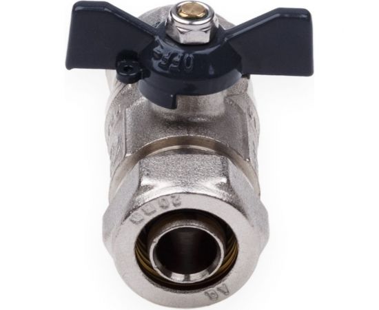 Шаровой кран для МП труб AQUALINK 16x16 B бабочка 872 – изображение 7