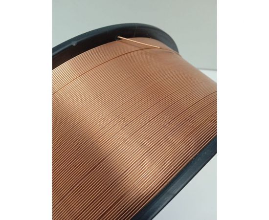 Проволока сварочная омеднённая JQ.MG50-6/ER70S-6 1.2 мм, 15 кг GOLDEN BRIDGE 113 – изображение 7