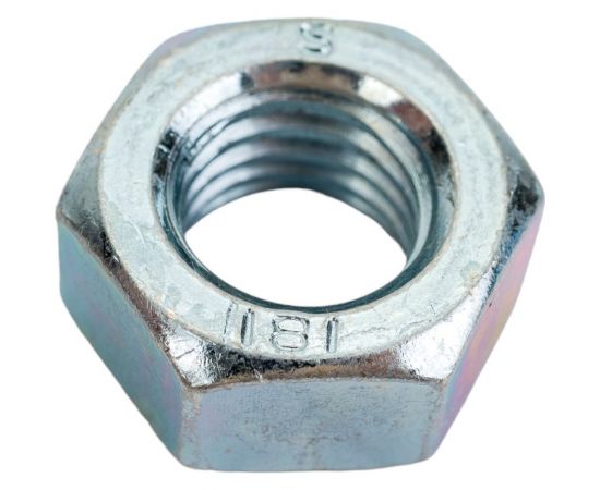 Гайка МЕТАЛЛСЕРВИС М12, DIN 934, цинк, 50 шт. 1238971 