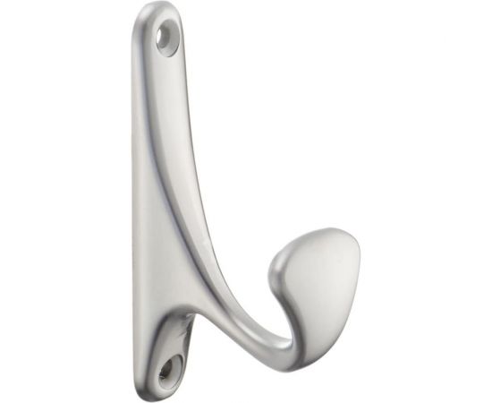 Мебельный крючок KERRON Д90 Ш30 В47, матовый хром KR 0090 SC 