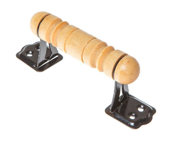 Дверная ручка-скоба STARFIX резная 80 мм оксид SMP-65845-1 