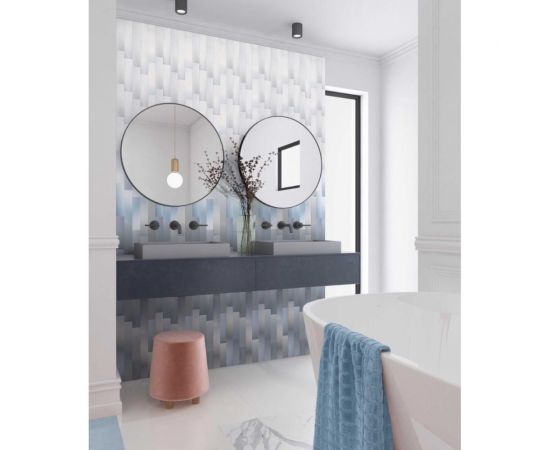 Панель ПВХ КронаПласт Unique морская вертикаль, 1 шт. УТ-00081030 