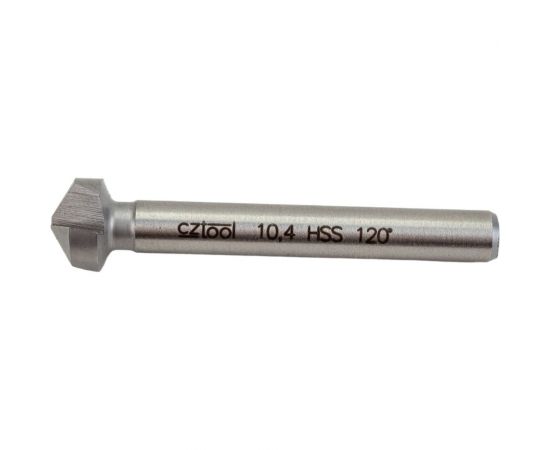 Зенковка (10.4х6х50 мм; Z3; 120°; HSS) Bucovice Tools 830104 
