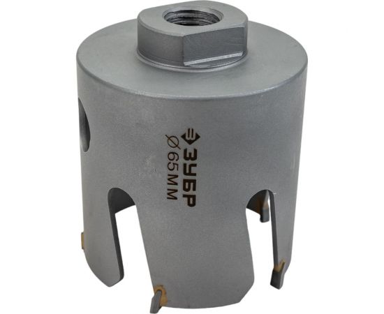 Коронка ПРОФИ Универсальная (65х55 мм; М16) Зубр 29514-65 