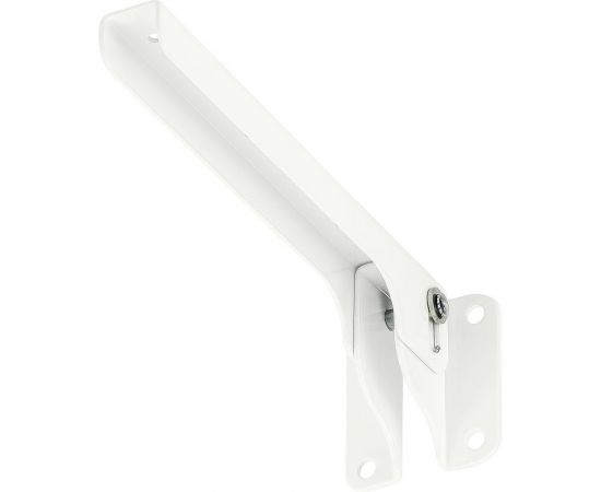 Складной кронштейн VORMANN Klapp 180х60х47 мм, оцинкованный, цвет: белый, 75 кг 00143 200 W 