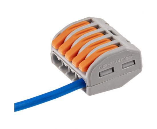 Соединительные монтажные клеммы duwi с рычажком СМК 222-415 4мм2 20 шт. 26747 8 – изображение 12