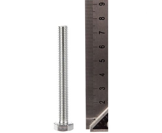 Болт с шхг, полная резьба Крепежная техника DIN 558 8х70 75шт 493460 БК – изображение 2