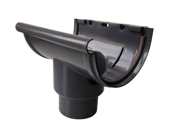 Центральная воронка желоба Murol универсальная, 80/100, серая 16014 – изображение 2