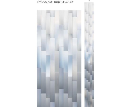 Панель ПВХ КронаПласт Unique морская вертикаль, 1 шт. УТ-00081030 – изображение 2