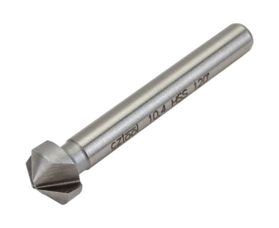 Зенковка (10.4х6х50 мм; Z3; 120°; HSS) Bucovice Tools 830104 – изображение 2