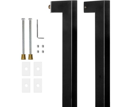 Ручка-скоба FUARO PULL.PH38/1500.26 INOX 304 (PH-26-38/1500-INOX) BLACK 45505 – изображение 2