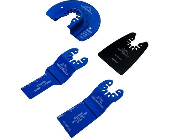 Набор насадок для реноватора быстросъемных 4 шт vertextools 2550-4 – изображение 2