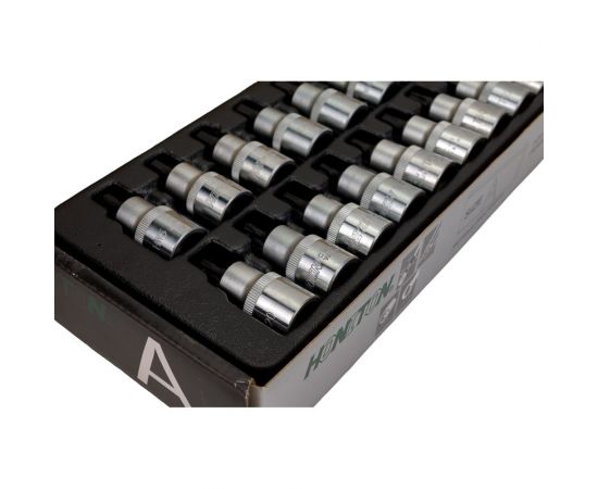 Набор насадок в ложементе 6-гранные (23 предмета; 1/2"") HONITON IK-SKB400230 – изображение 2