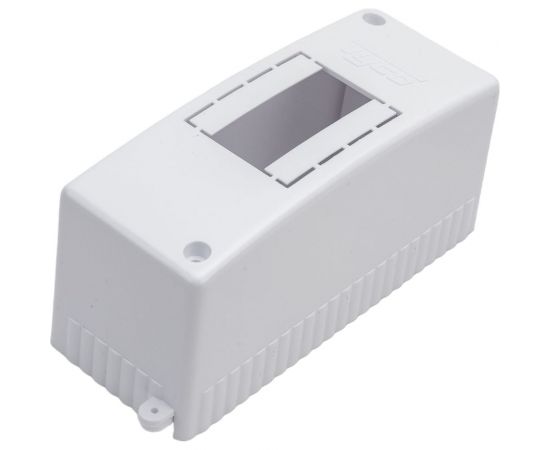 Белый двухмодульный бокс, ОП, IP30 Ruvinil Тусо 68022 – изображение 2