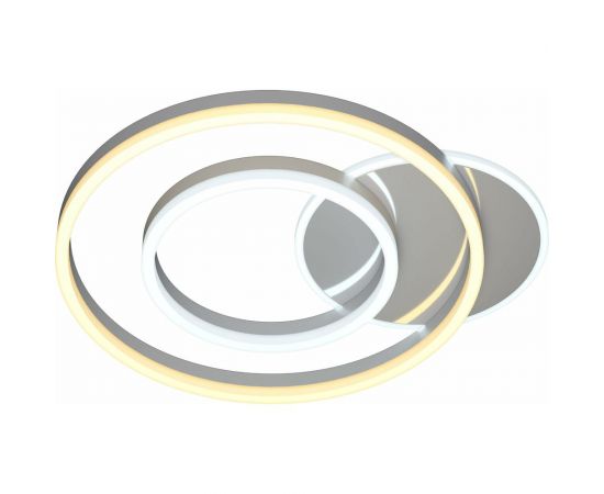 Потолочная светодиодная диммируемая люстра RITTER ECLIPSE пульт ДУ 3 режима 96Вт 2700К+6400К / 4200К / 6400К+2700К 52087 4 – изображение 3