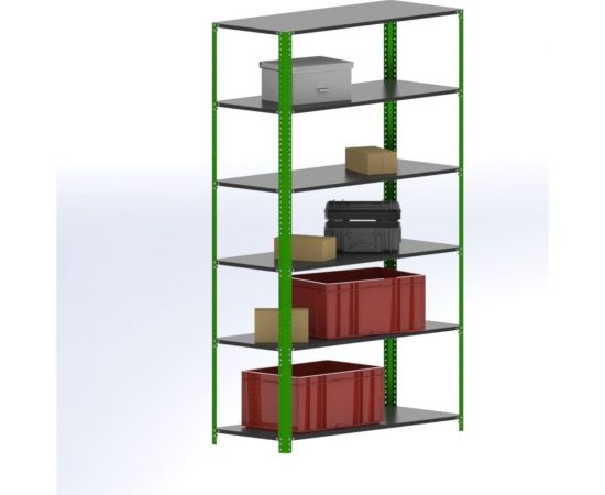 Стеллаж ООО Металекс Metalex AIR 2000x1400x600 6 полок SMAVI201460 – изображение 3