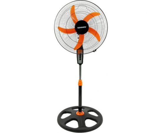 Напольный вентилятор SONNEN 3 режима, TF-50W-45-А304, d=45 см, 50Вт, черный, 454789 – изображение 3