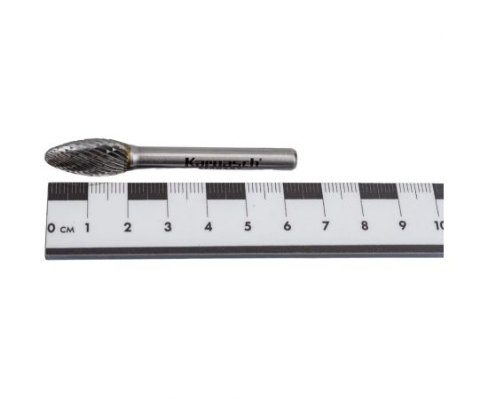 Борфреза твердосплавная форма H язычок пламени (10х20х6х65 мм) Karnasch 11.3071-020 – изображение 5
