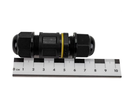 3-контактный водонепроницаемый соединитель-коннектор для проводов STEKKER LD520, черный 49113 – изображение 5