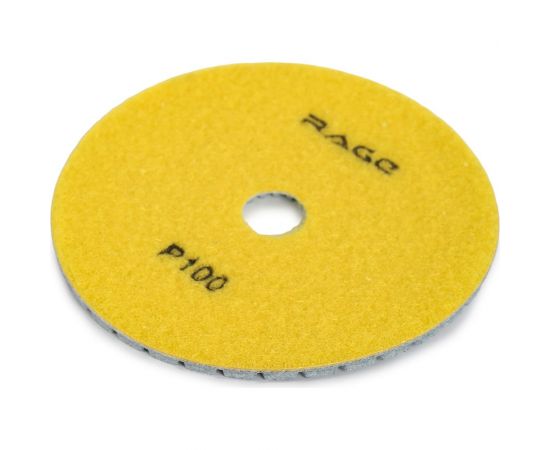 Алмазный гибкий шлифовальный круг Черепашка P100, 125 мм, мокрое шлифование rage by VIRA 558113 – изображение 5