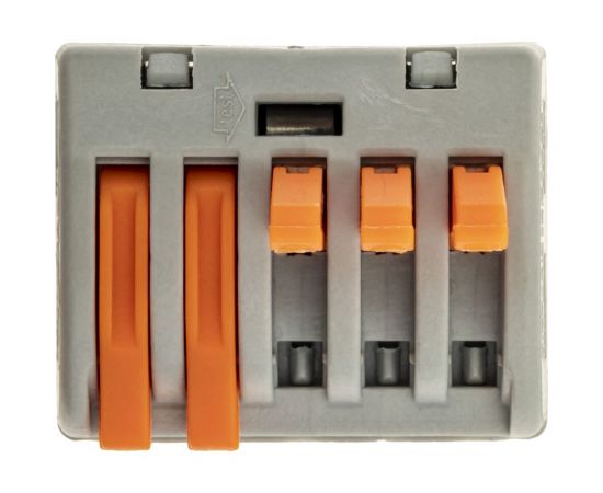 Соединительные монтажные клеммы duwi с рычажком СМК 222-415 4мм2 20 шт. 26747 8 – изображение 7