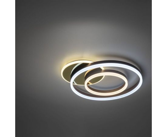 Потолочная светодиодная диммируемая люстра RITTER ECLIPSE пульт ДУ 3 режима 96Вт 2700К+6400К / 4200К / 6400К+2700К 52087 4 – изображение 8