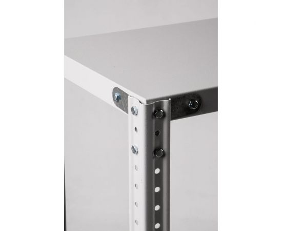 Стеллаж ООО ФУРАМА СТФ 2500x1100x300 мм, 6 полок, серый СТФ251130-6 – изображение 9