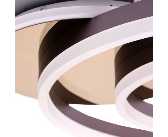 Потолочная светодиодная диммируемая люстра RITTER ECLIPSE пульт ДУ 3 режима 96Вт 2700К+6400К / 4200К / 6400К+2700К 52087 4 – изображение 10