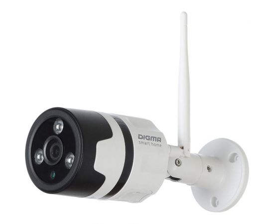 Видеокамера DIGMA IP DiVision 600 3.6-3.6мм, цвет корпуса: белый/черный (DV600), 1 штука в упаковке 1107920 