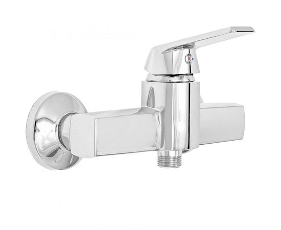 Полимерный смеситель для душа, хром OneLife P02-200cr 