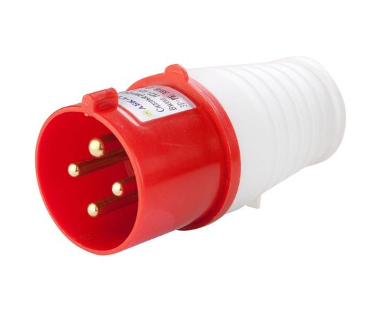 Вилка АБК-СИЛА НТ- 024 32А 3Р+PE 380В IP-44 2702405 