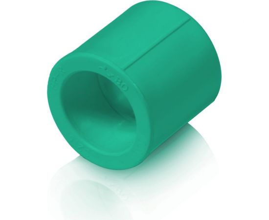 Прямая муфта Blue Ocean 25, полипропиленовая, зеленая PPRF/C G -25 