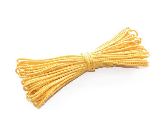 Веревка бельевая ТПК Сигма хозяйственный, бельевой шнур вязаный полипропиленовый 3 мм, 10 м ШВХ06 