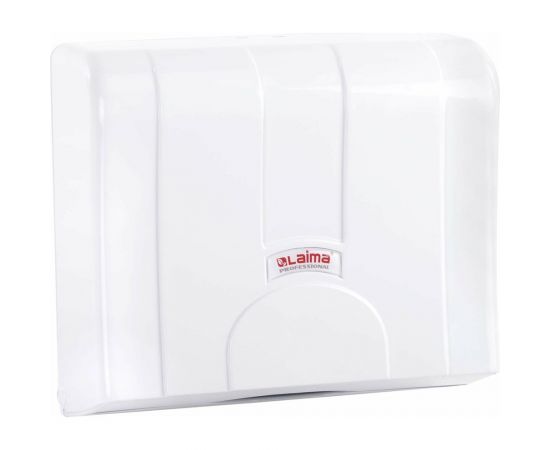 Диспенсер для полотенец LAIMA Professional Lsa, система H2, Z-сложения, белый, Abs-пластик 607991 