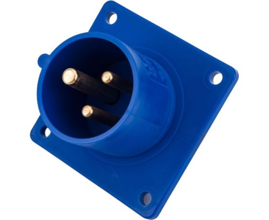 Встраиваемая вилка PCE 16А 230V 1P+N+E IP44 613-6 