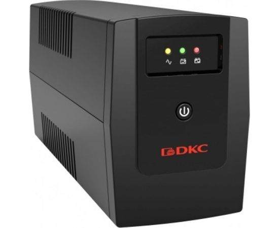 Линейно-интерактивный источник бесперебойного питания DKC серии Info, 1200 ВА/720 Вт, 1/1, 3xSchuko, 2x7Aч INFO1200S 