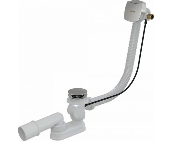 Сточный комплект RAVAK с заполнением переливом, хром (квадратный) 800 мм X01504 