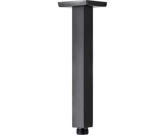 Держатель верхнего душа Berges VENTAS S BLACK потолочный, 20 см, черный матовый 074012 